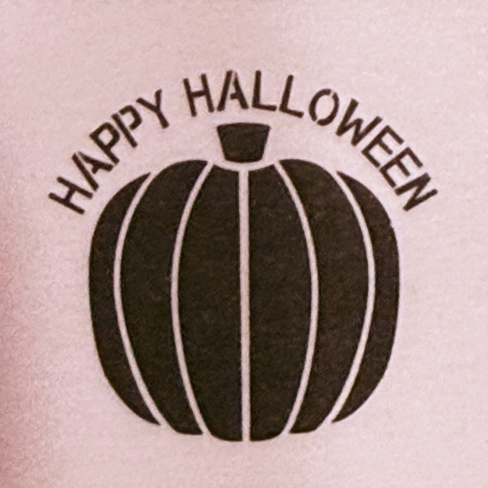 Happy Hallowing 🎃 Stencil 12x12 – DIY Wall Art Craft (1 Sheet)